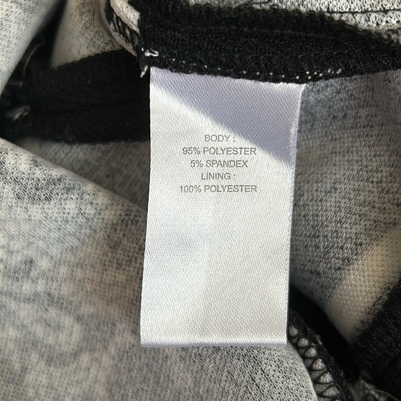 Robbie Bee Black and White Striped Dress | SIZE PM - Picture 3 of 6